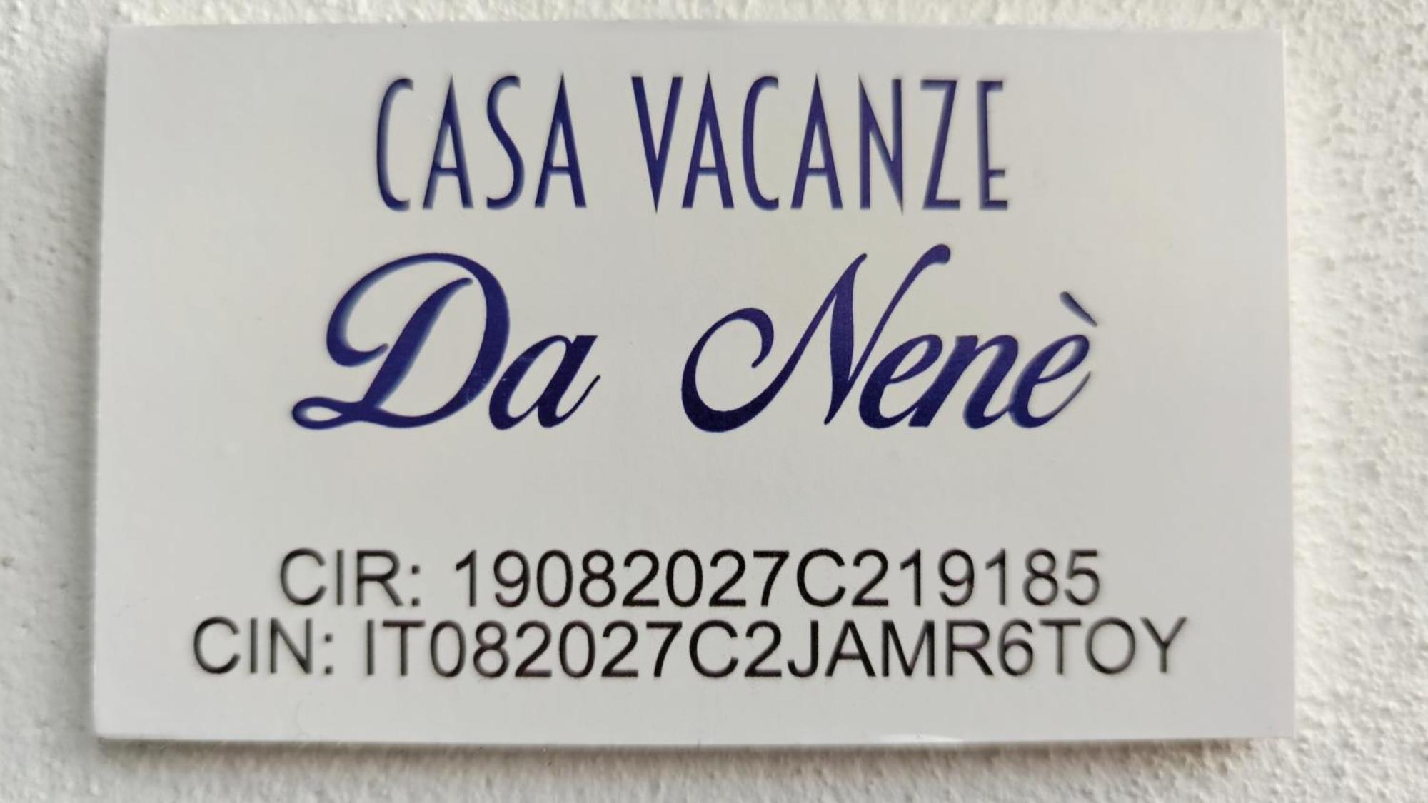 צ'פאלו Casa Vacanze Da Nene מראה חיצוני תמונה